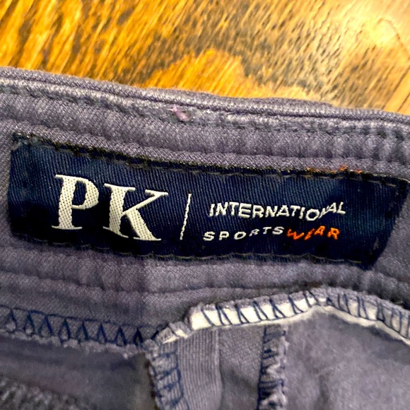 PK International Breeches … schooling breeches in grey blue 22/72 - Picture 4 of 4